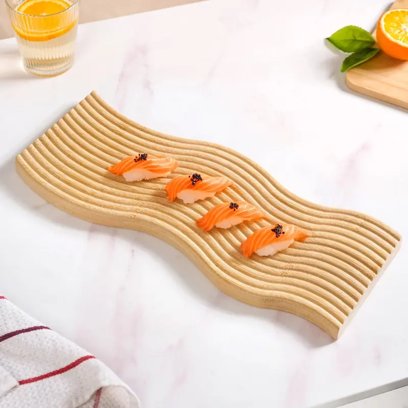 15-Inch Nordic-Inspired Water Ripple Serving Platter 1