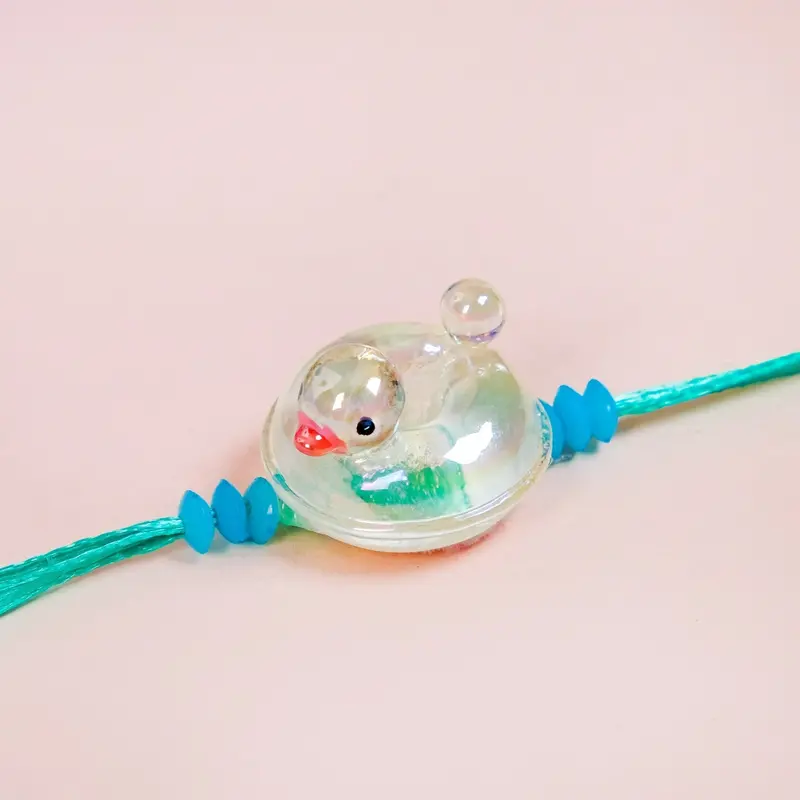 Adorable Duck-Shaped Rakhi For Kids 1
