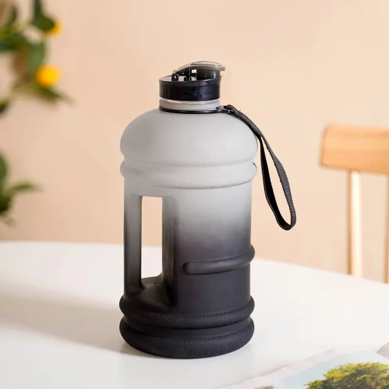 Aquaburst 2.2L Fitness Water Jug – Grey And Black Ombre Finish 1