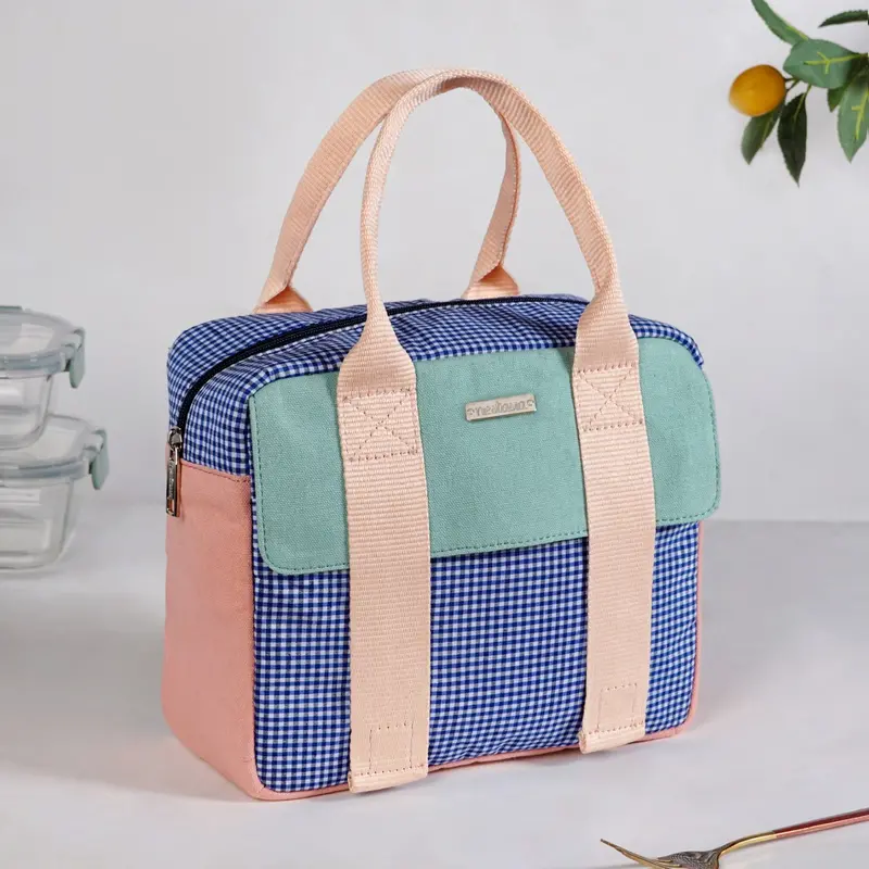 Bento Pop Multicolor Insulated Lunch Bag – Vibrant Thermal Tote 1