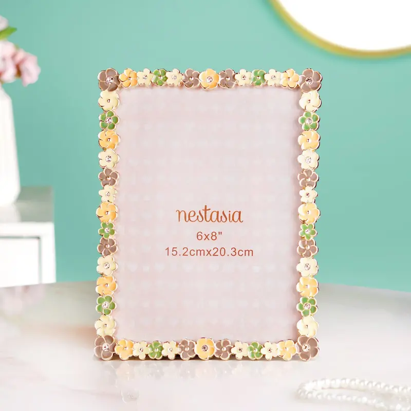 Blooming Memories Photo Frame – Large 15X20Cm Botanical-Inspired Design 1