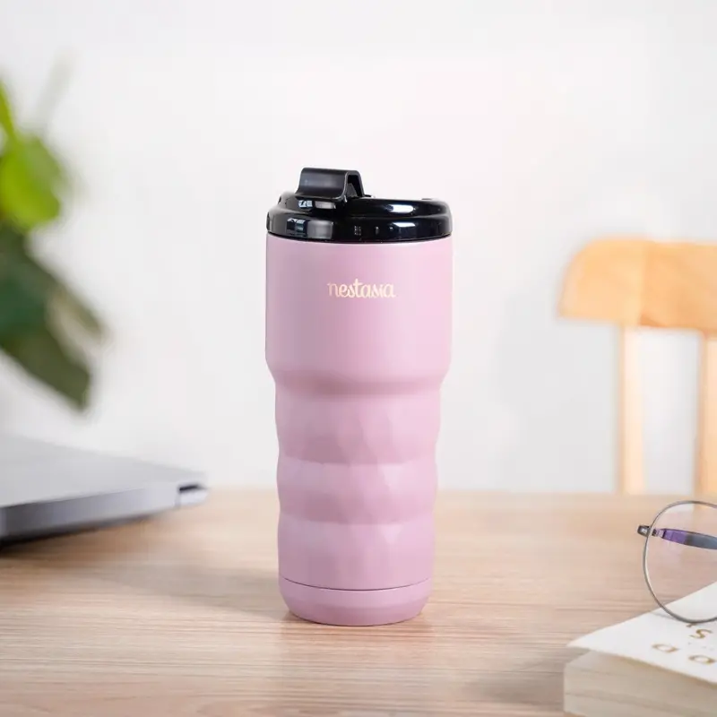 Brewster 590Ml Leakproof Vacuum Flask – Wistful Mauve Travel Edition 1