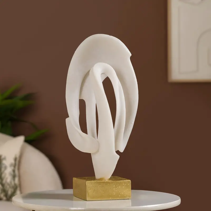 Celestine Curved Art Sculpture 1