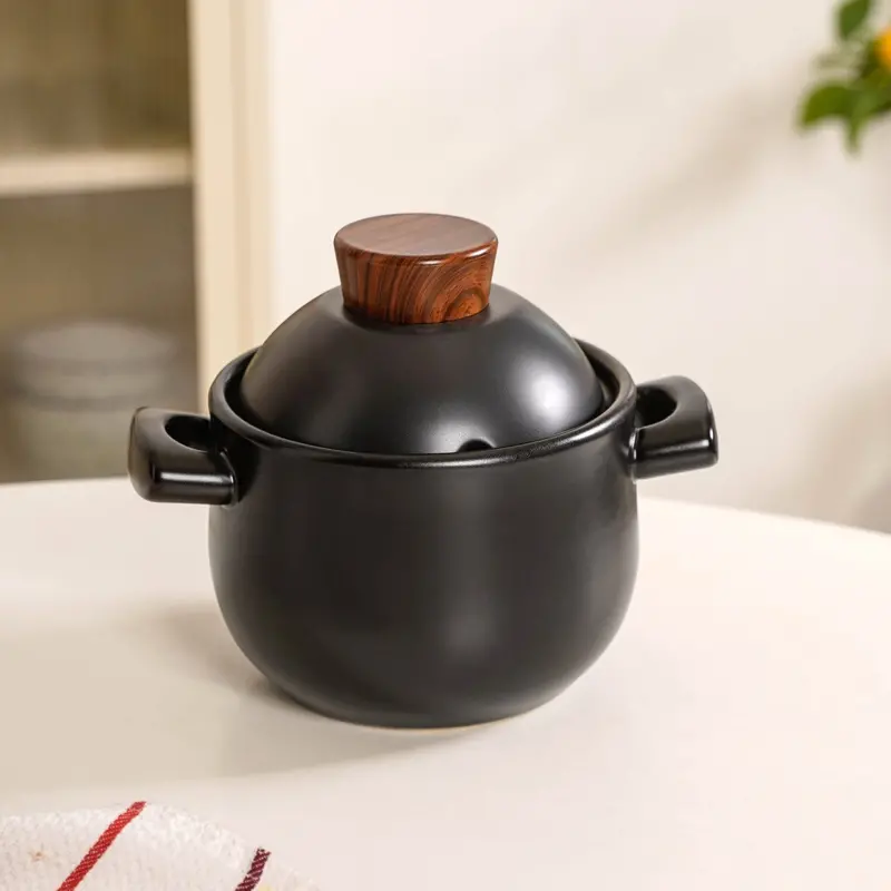 Claymist 1.7L Chinese-Style Ceramic Cooking Vessel 1