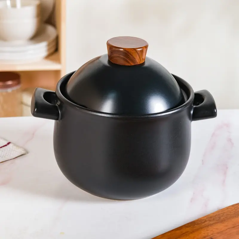Claymist 3.9L Asian-Style Ceramic Cooking Pot 1
