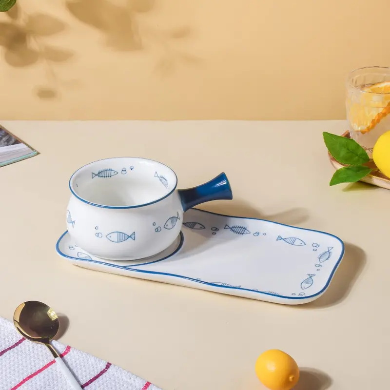 Coordinated Plate And Bowl Combo Set – Modern Tableware 1