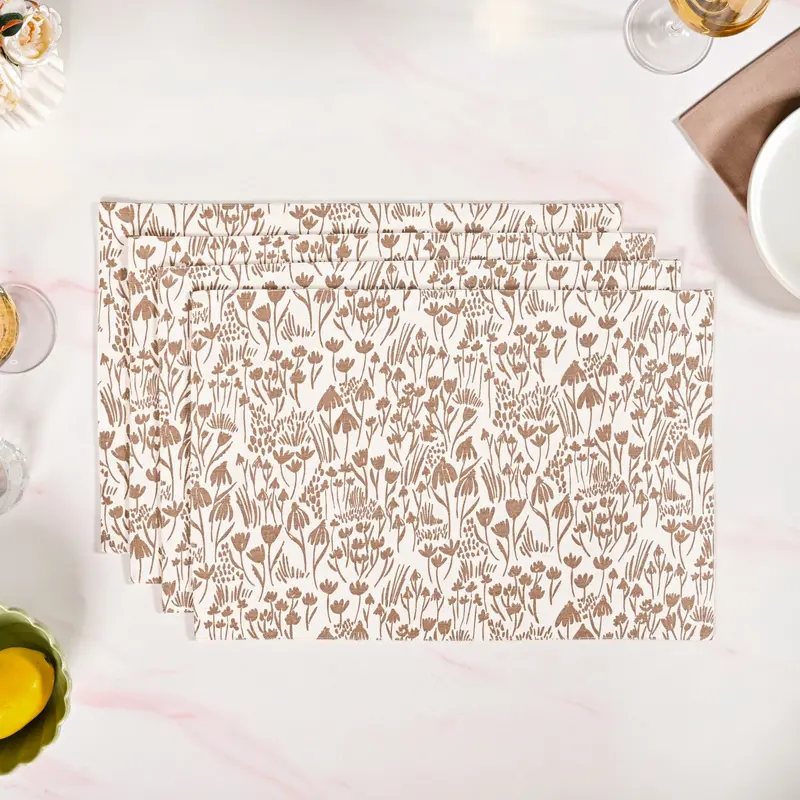 Desert Dusk Waterproof Placemat Set – 4 Count 1