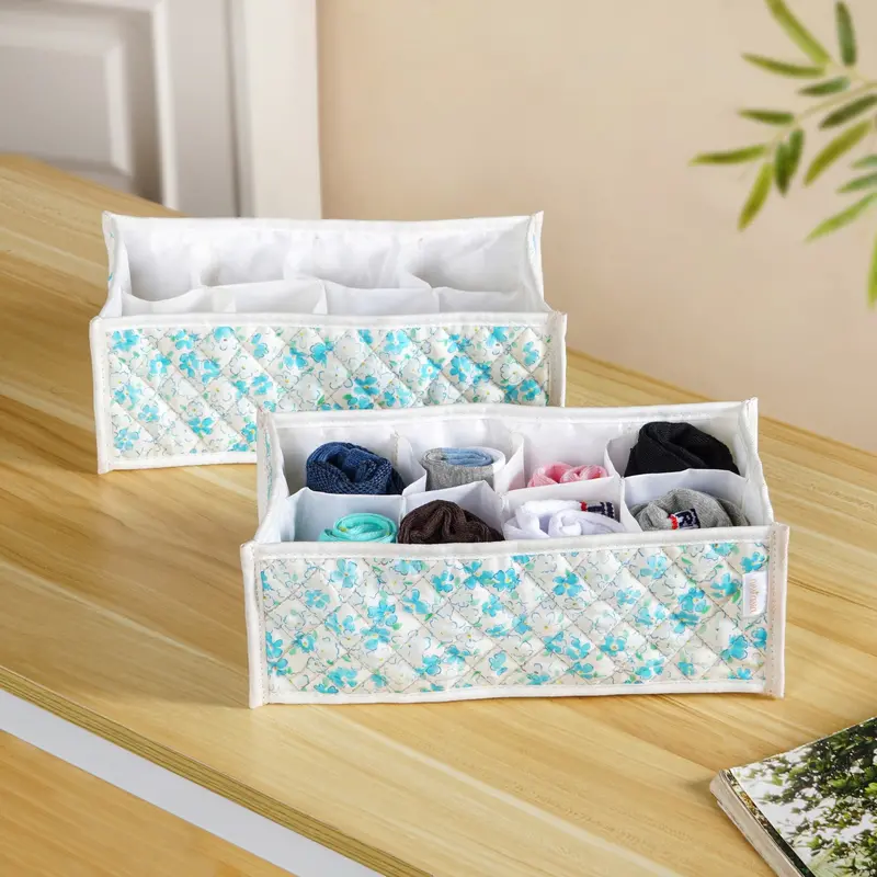 Florafold Blue Wardrobe Organizer Set (2-Pack) 1