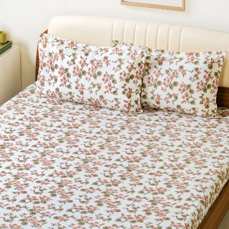 Florence Meadow Queen Pure Cotton Bedding Set – 254 X 229 Cm 1