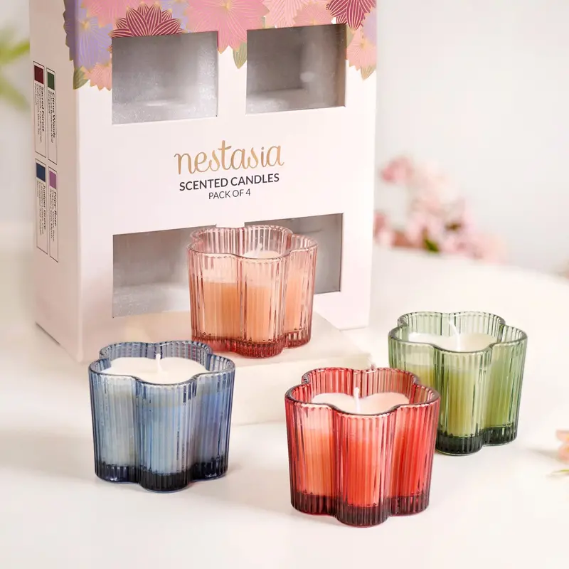 Four-Season Scented Candle Collection – Gift Box Set Of 4 1