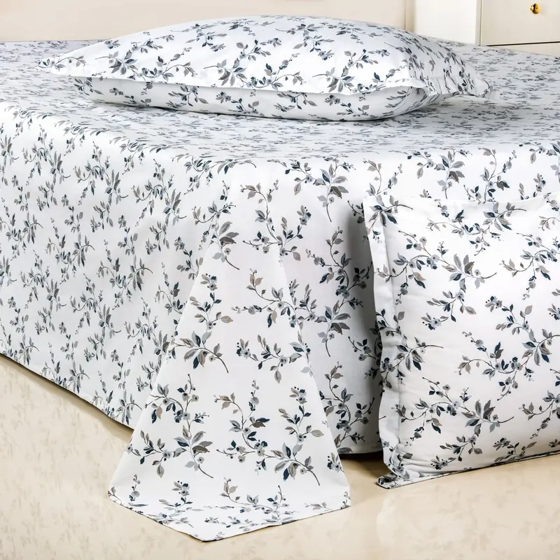 Frostbloom 100% Cotton King Duvet Cover Set – 275 X 275 Cm 1