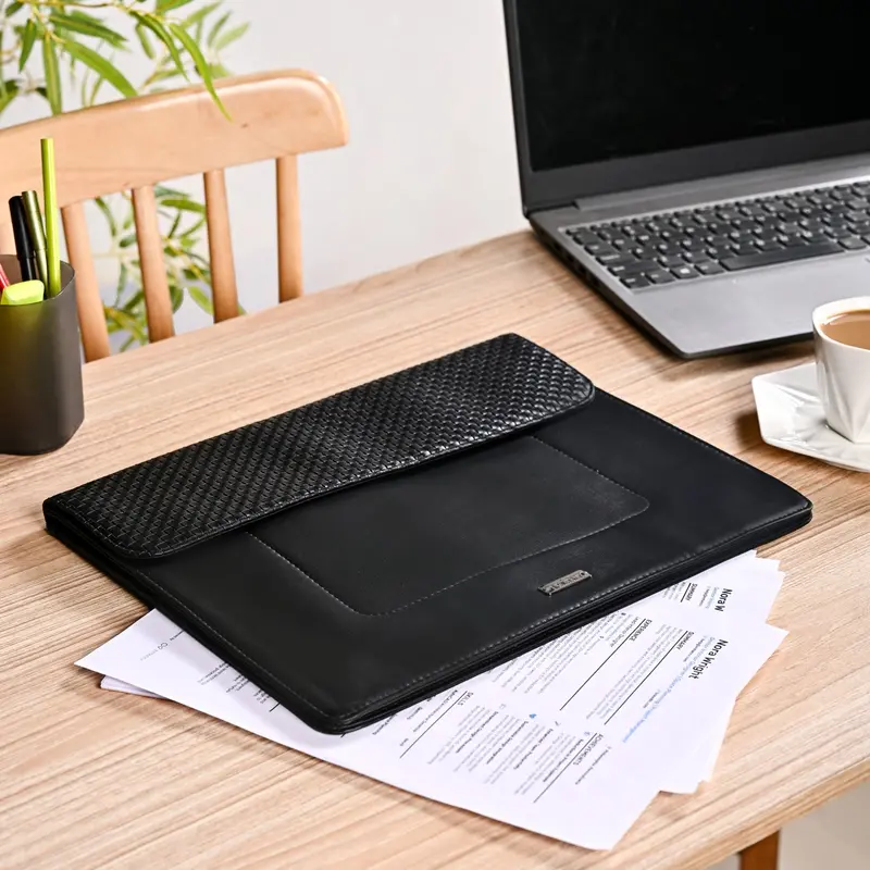Functional A4 Document Organizer With Rear Storage Pocket 1