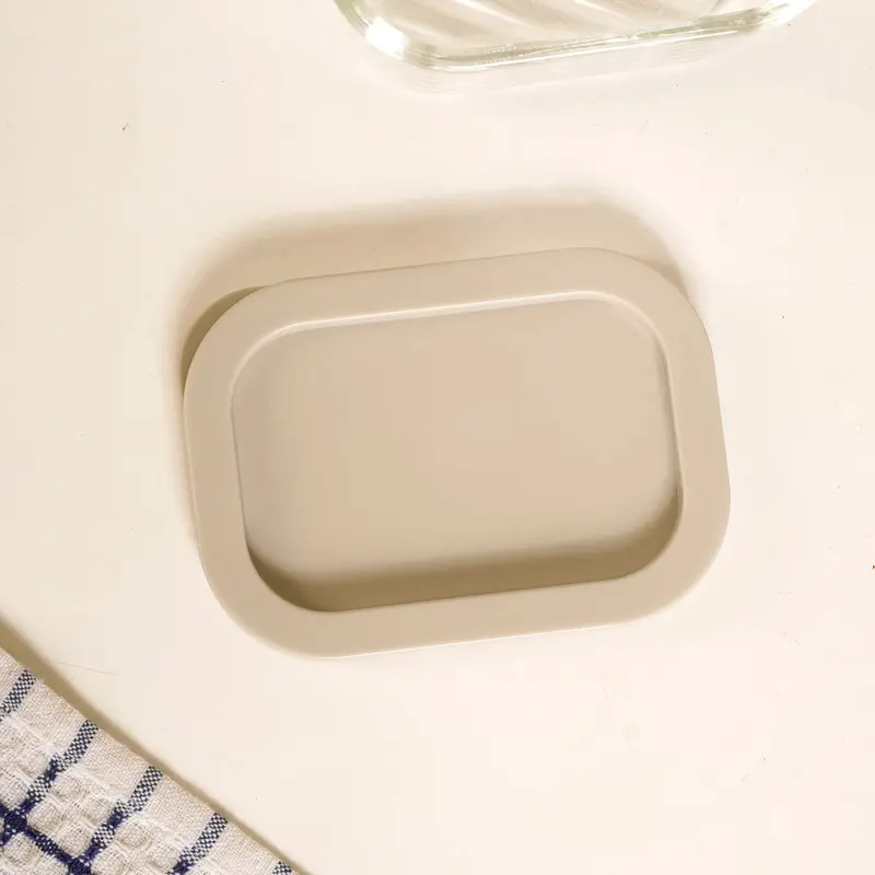 Groovo Beige Small Storage Lid 1