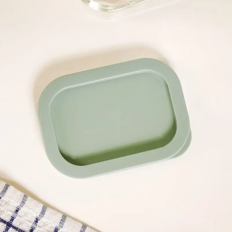 Groovo Green Small Storage Lid 1