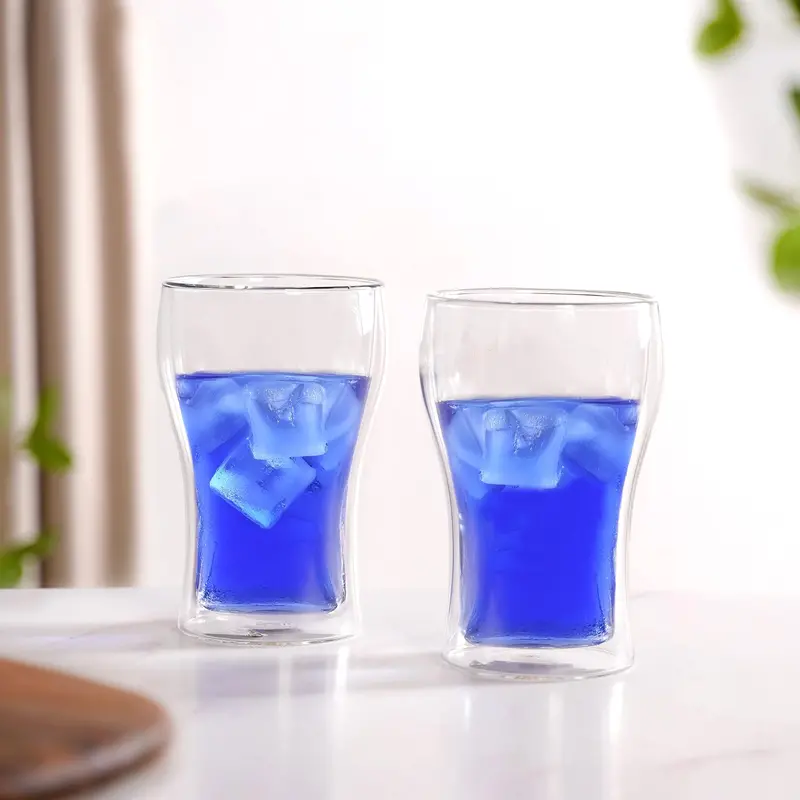 Insulated Double-Wall Beverage Glasses – Set Of 2 (350Ml) 1