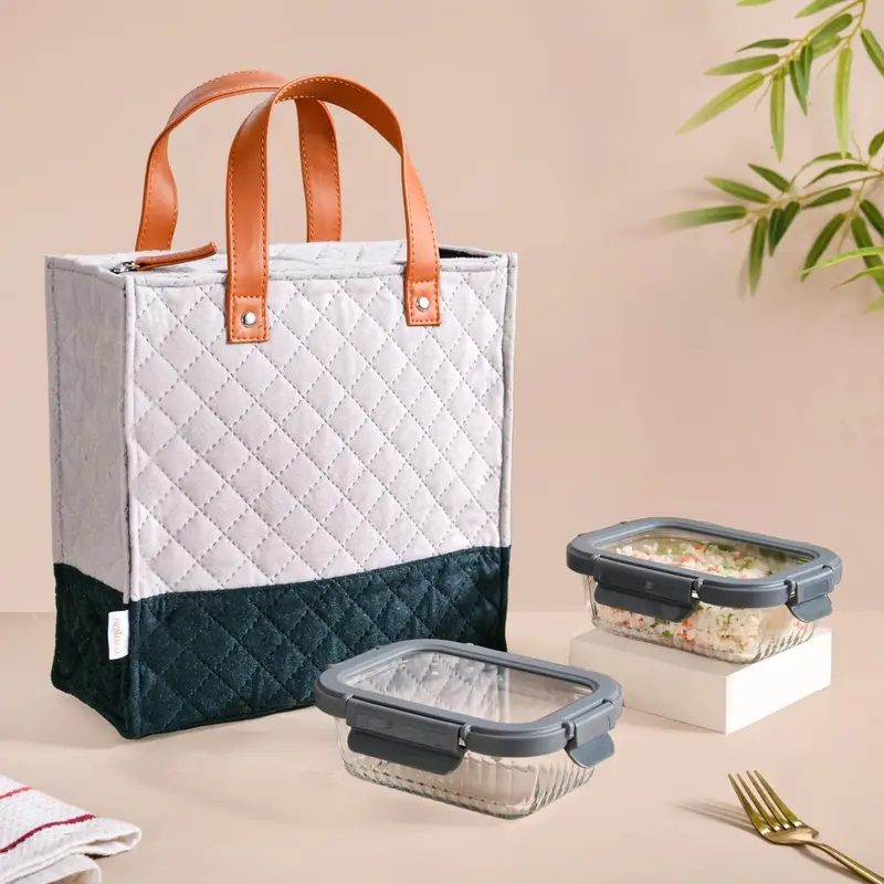 Insulated On-The-Go Meal Container Set 1