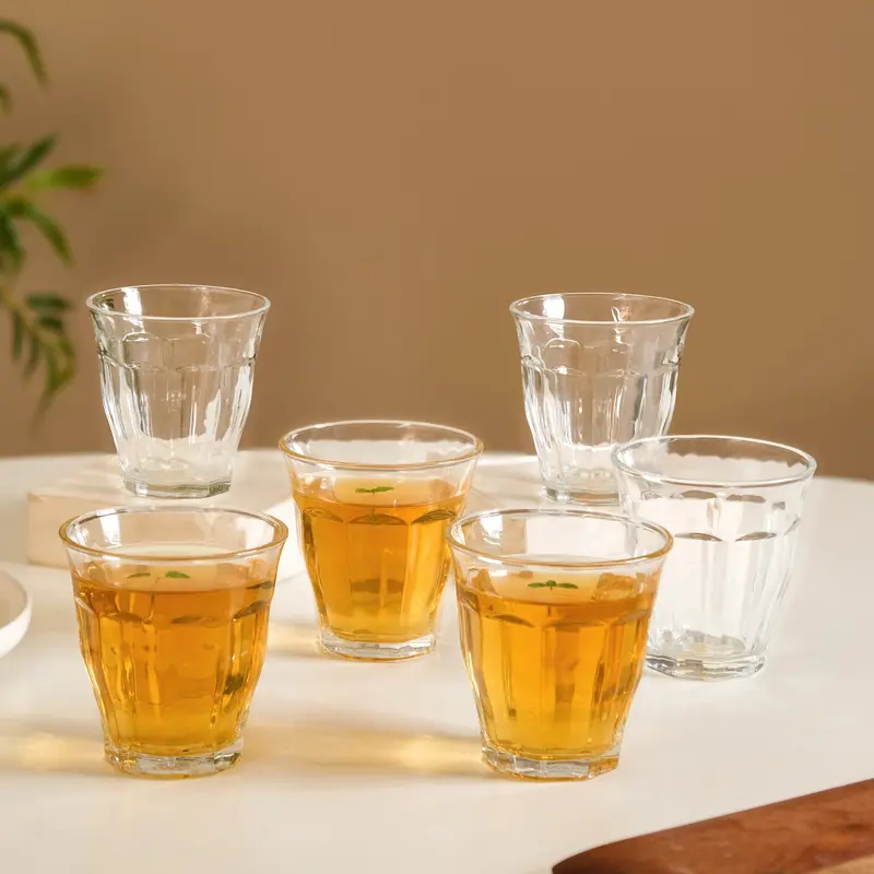 Juice & Water Drinking Glasses – Set Of 6 (250Ml Each) 1