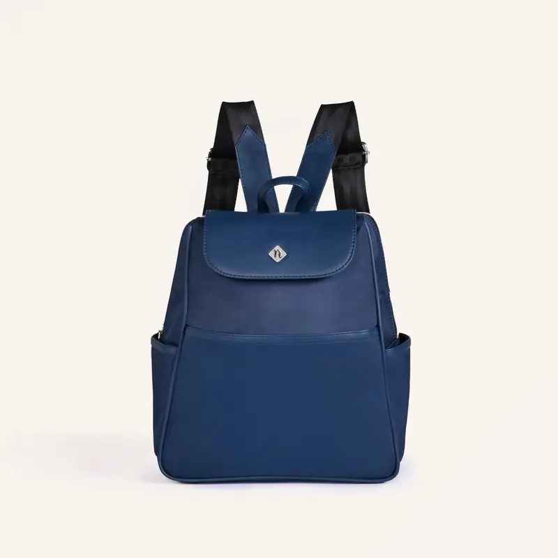 Kaizen Compact Travel Backpack – Navy Blue 1