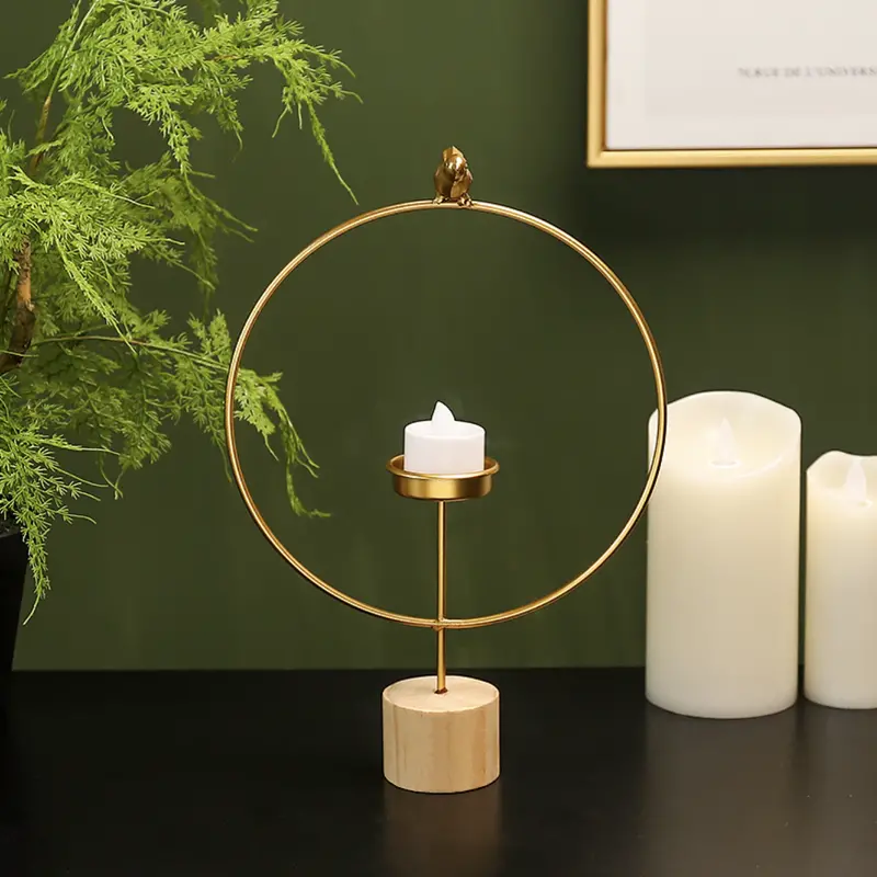 Large Metal Tealight Holder Stand – Decorative 1