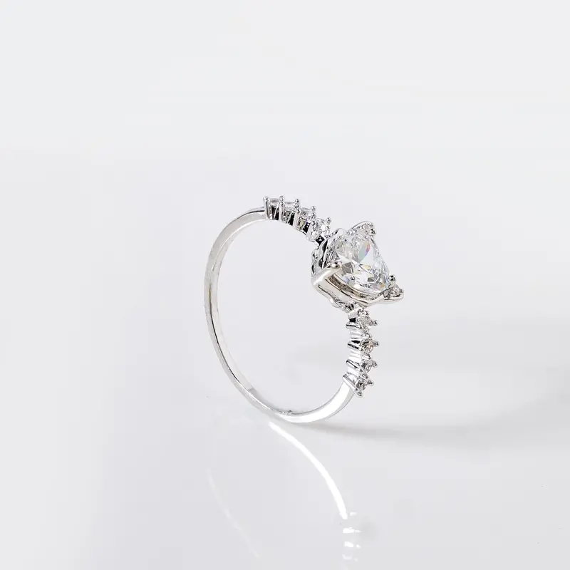 Majestic Heartbound Silver Ring 1