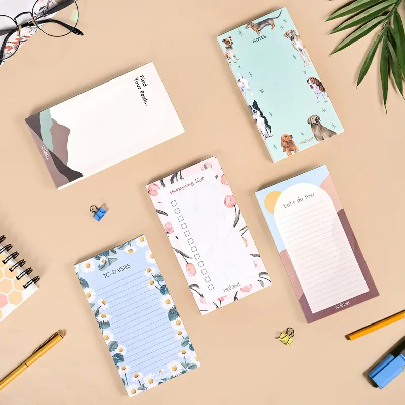 Memomate Tear-Off Notepad Collection (5-Pack) 1