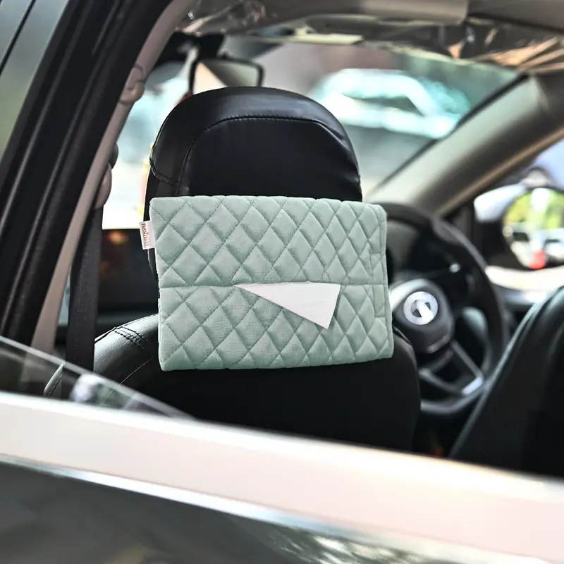 Mint-Tone Adjustable Napkin Holder Set For Vehicle Use 1