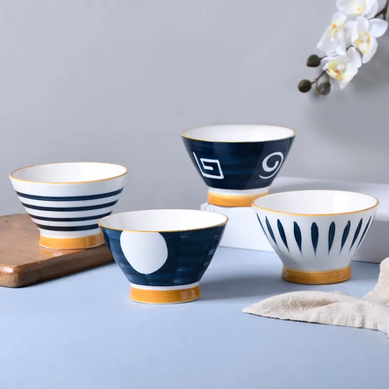 Nitori-Style Ramen Bowl – 300Ml Ceramic Noodle Serving Bowl 1