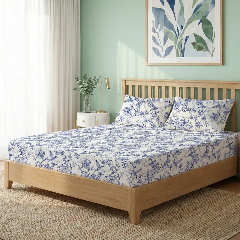 Petal Story Floral Queen Bedding Set – 254 X 229 Cm 1