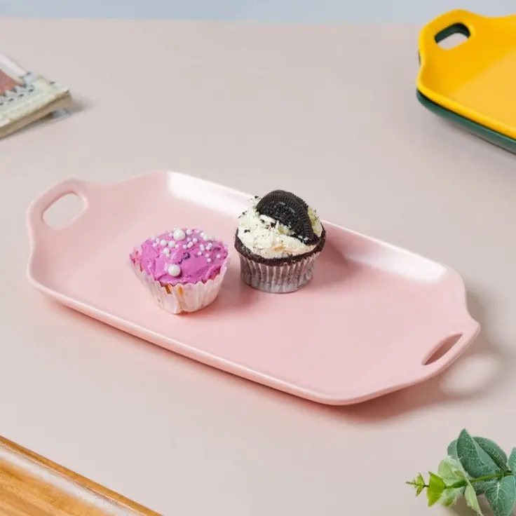 Pink Non-Stick Oven Baking Tray – 11.5 Inches 1