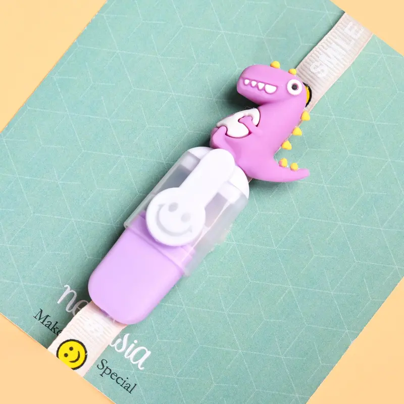 Purple Dino-Design Rakhi Set 1