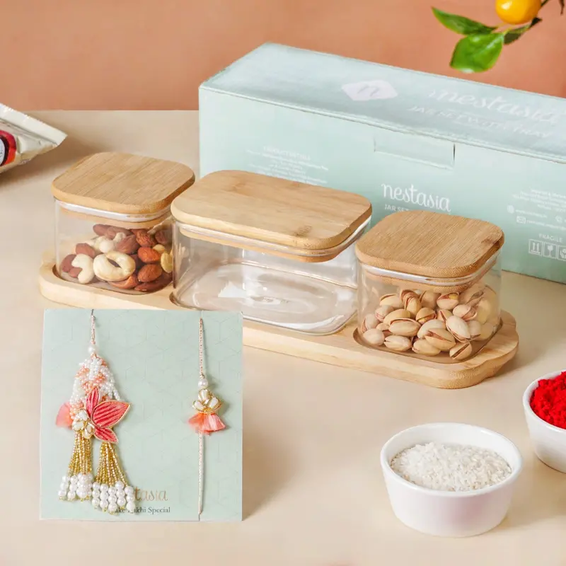 Radiant Rakhi Lumba Gift Hamper With Premium Finishing 1