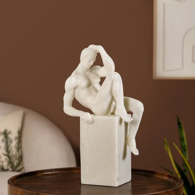 Renaissance Philosopher Art Statue 1