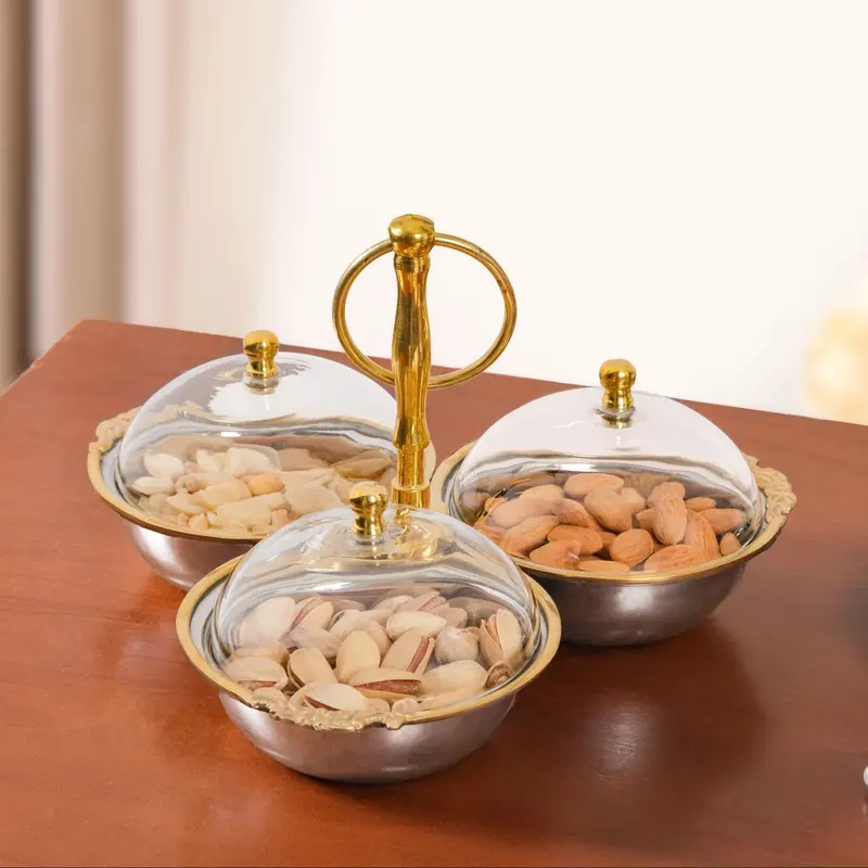 Rustic Dry Fruit & Snack Serving Bowl Set 1