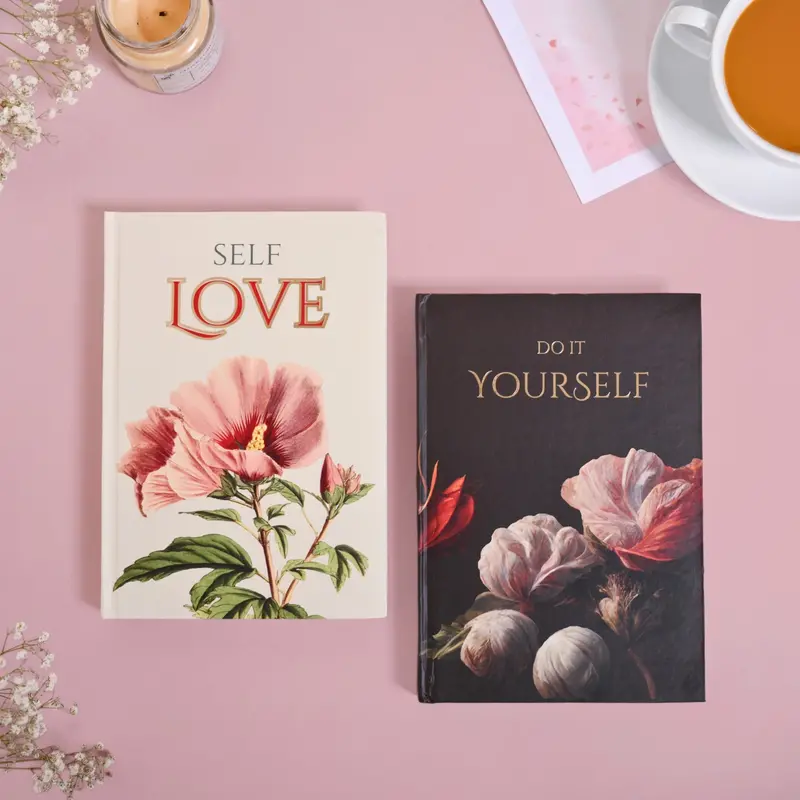 Self-Love Hardcover Dual Journal Set – Two Thoughtfully Designed Notebooks 1