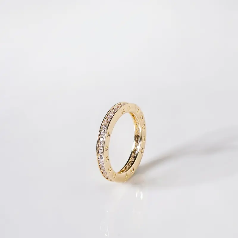 Sentimental Touch My Heart Gold Ring 1
