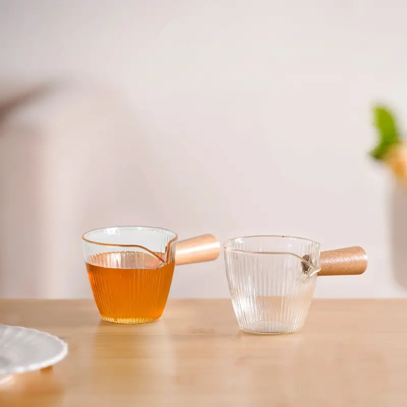 Set Of 2 Glass Flavoring Saucers (120Ml Each) 1