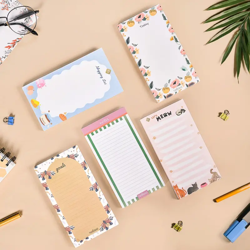 To-Do List Notepad Bundle – 5 Unique Designs 1