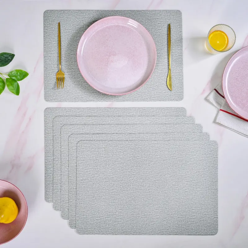 Treewood Grey Placemats – Set Of 6 1