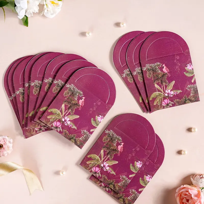 Tropical Treasure Shagun Envelope Set (12 Pcs) 1