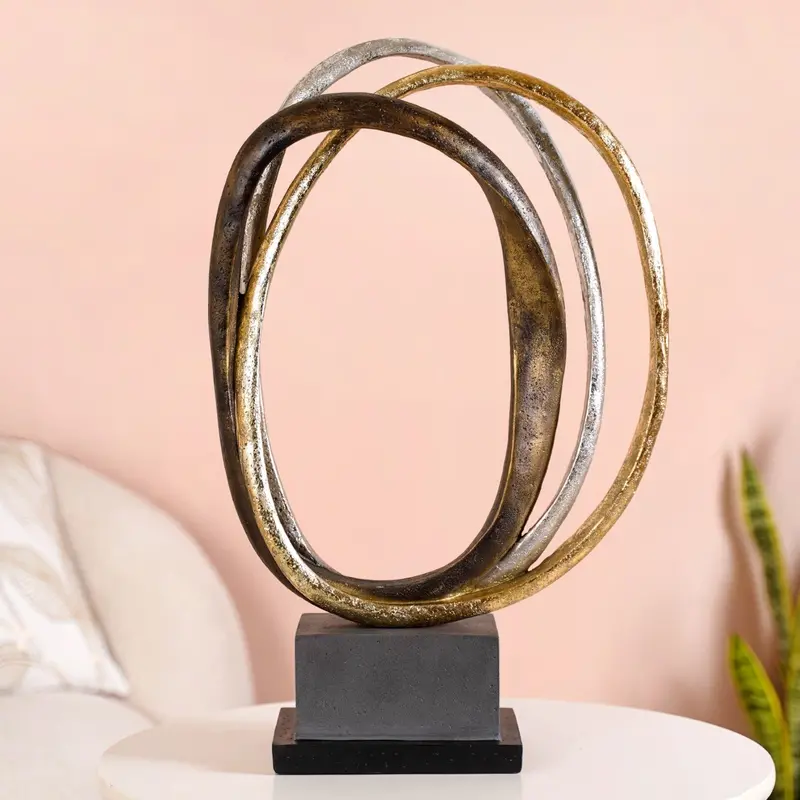 Unity Rings Decorative Statement Piece 1