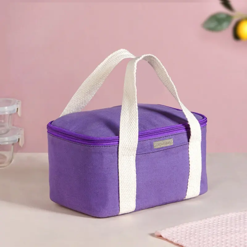 Urban Daily Insulated Lunch Bag – Purple Thermal Carryall 1