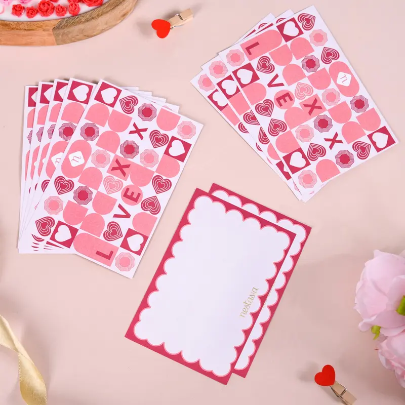 Valentine’S Day Love-Themed Postcard Set (10-Pack) 1