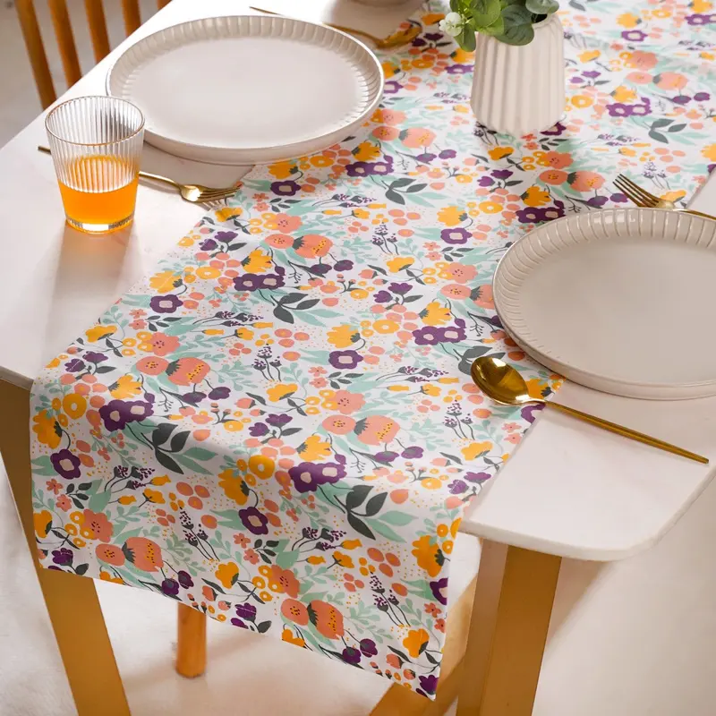 Viola Luxe Cotton Table Runner 1
