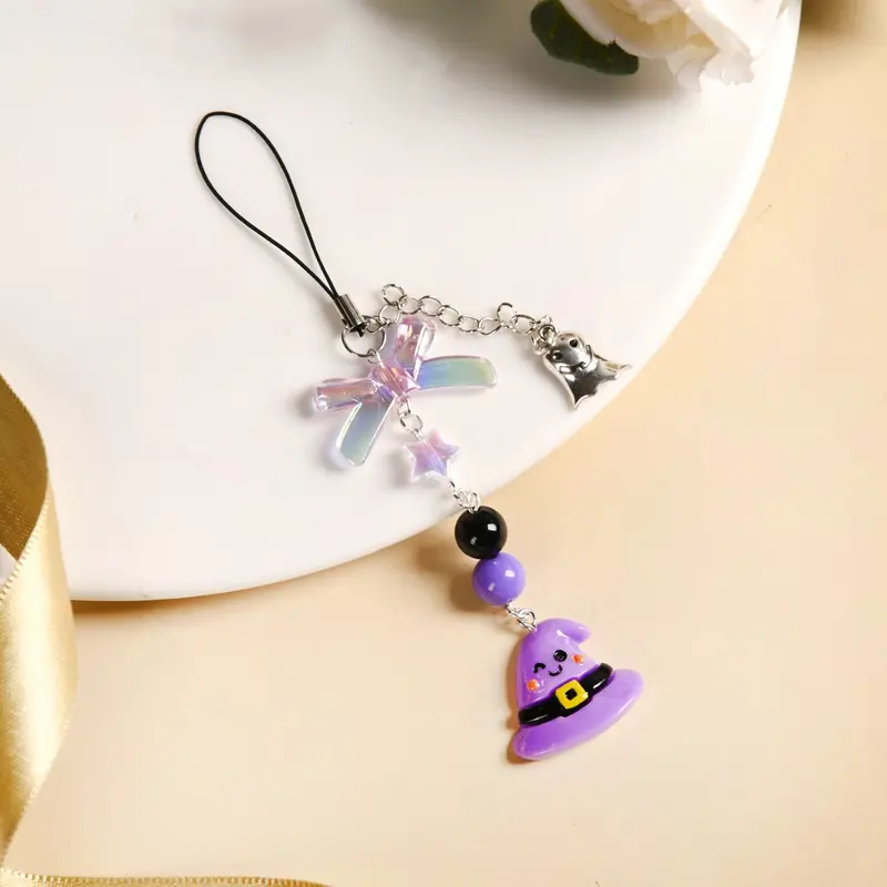 Witch Hat Phone Charm – Fun & Festive Seasonal Accessory 1